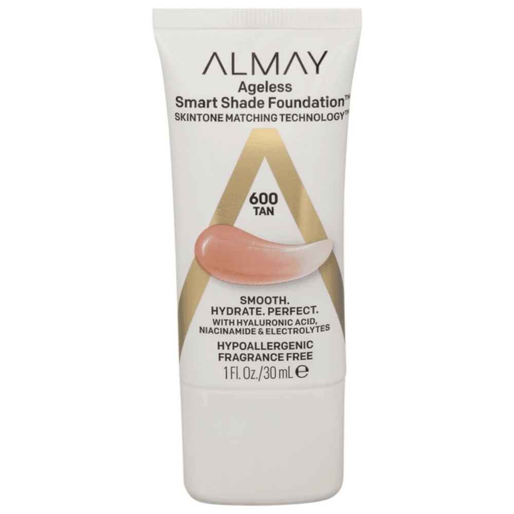 4 x Almay Smart Shade Ageless Foundation - 600 Tan
